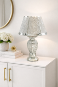 Elegant Crushed Diamond Table Lamp - Truly Yours