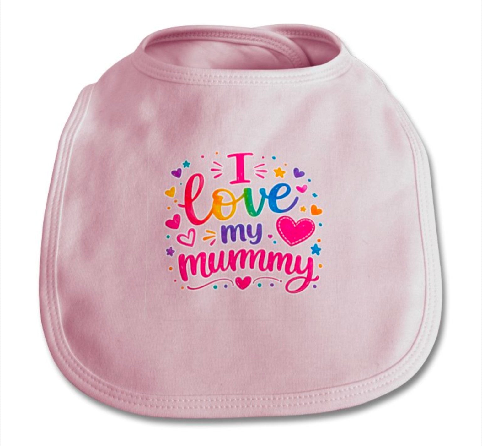 I Love My Mummy Baby Bib