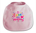 I Love My Mummy Baby Bib - Truly Yours