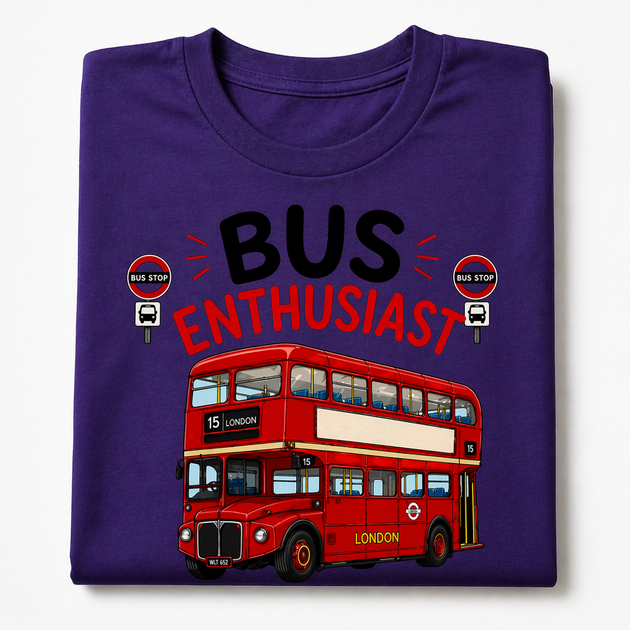 Bus Enthusiast T-shirt - Truly Yours