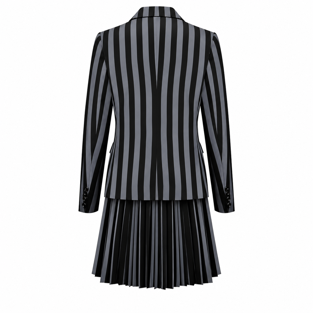 Wednesday Addams Cosplay Costume Set