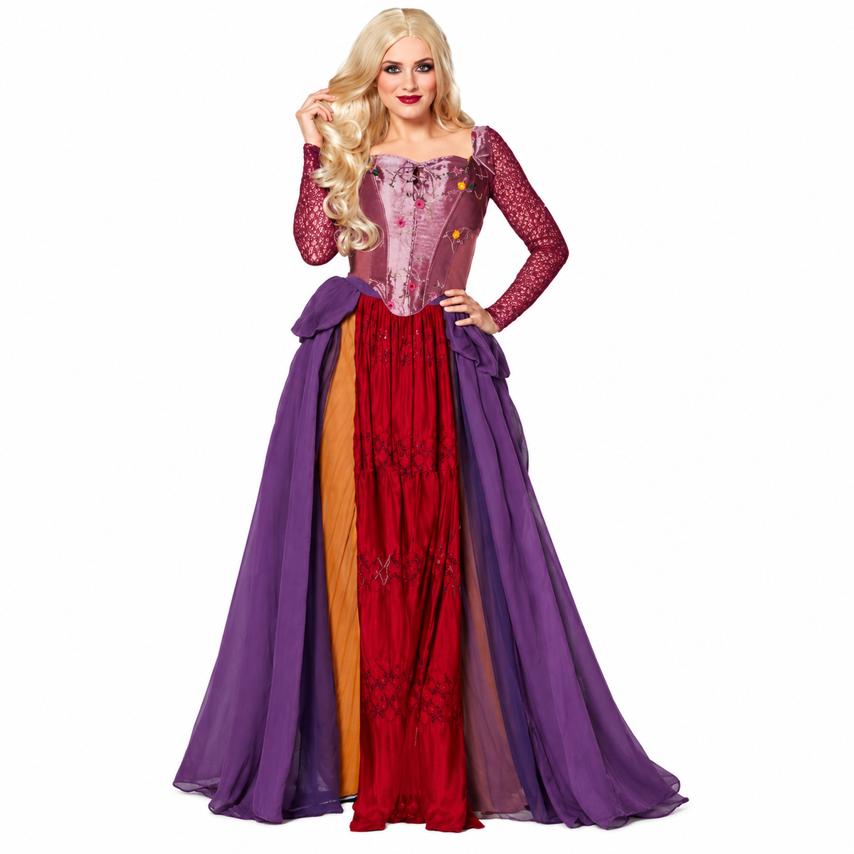 Sarah Sanderson Inspired Witch Halloween Costume Dress