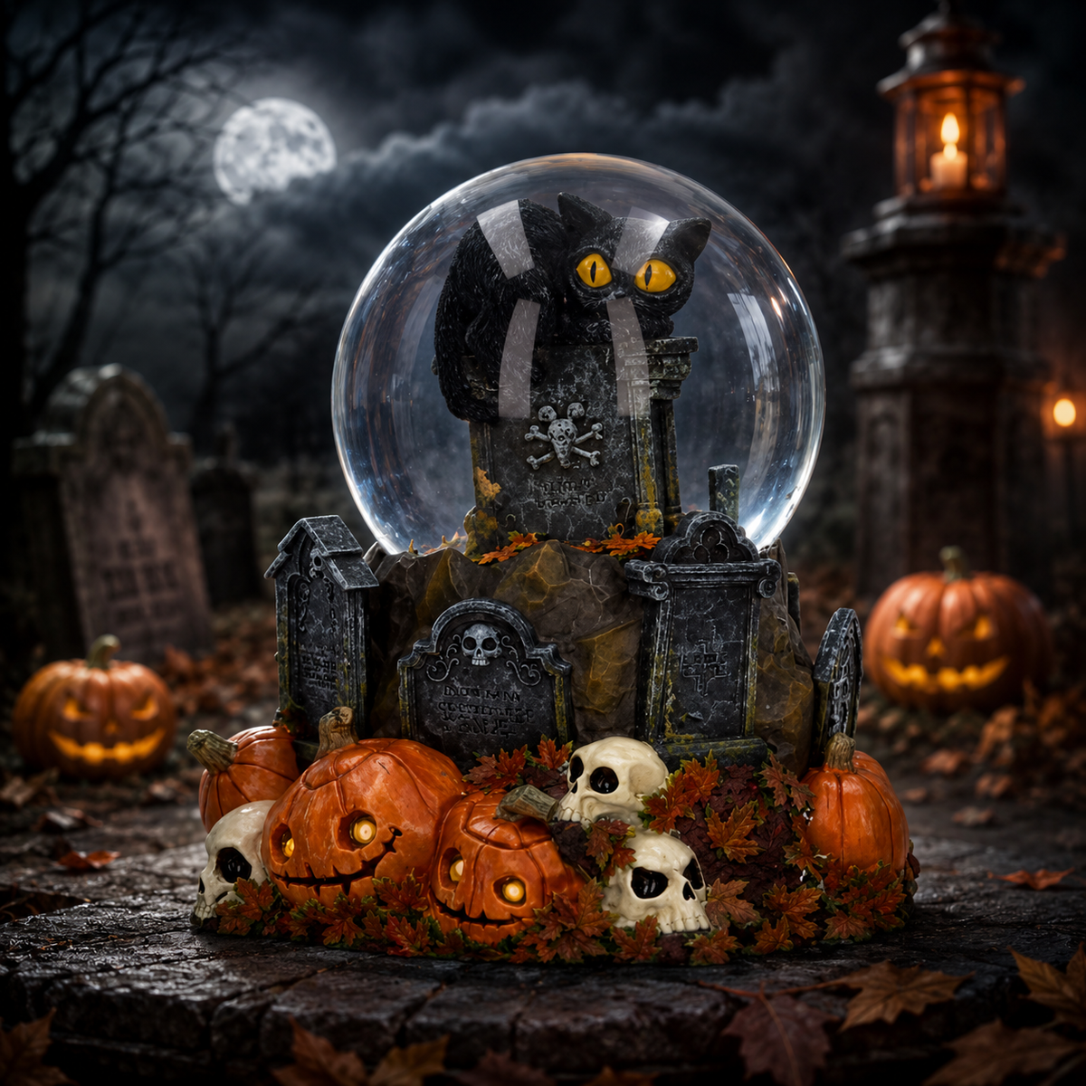 Pumpkin Patch Snow Globe