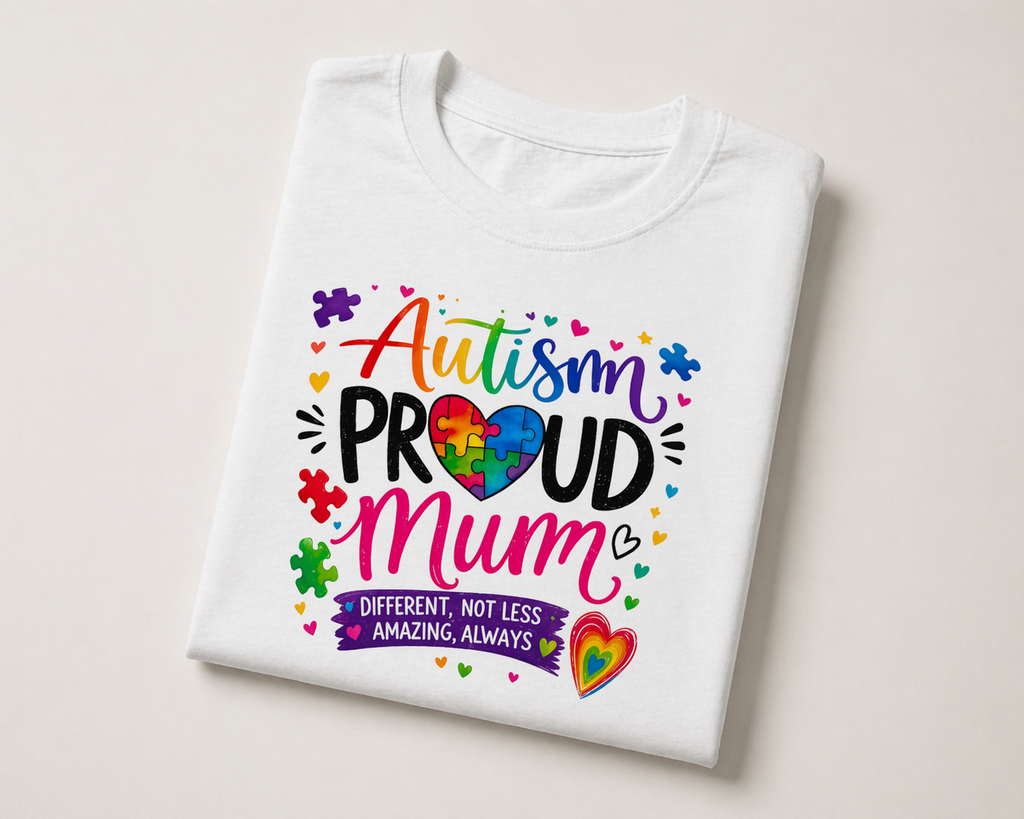 Autism Proud Mum T-Shirt - Truly Yours