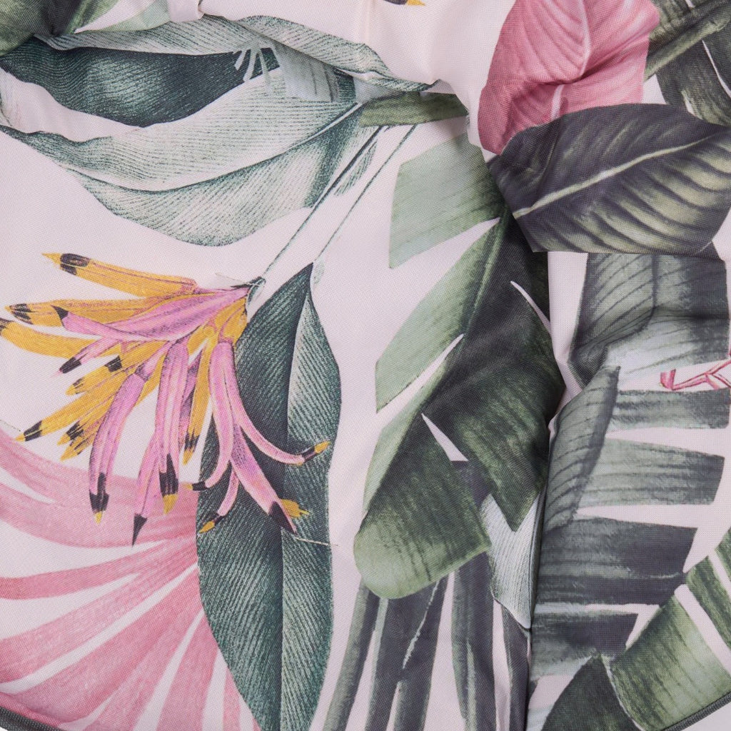Foldable Tropical Print Moon Camping Chair - Truly Yours