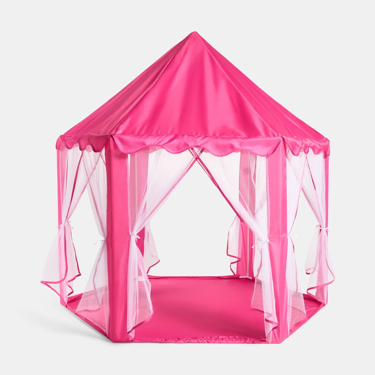 Kids Outdoor Play Tent with Curtains - Hot Pink or Multi - Truly Yours