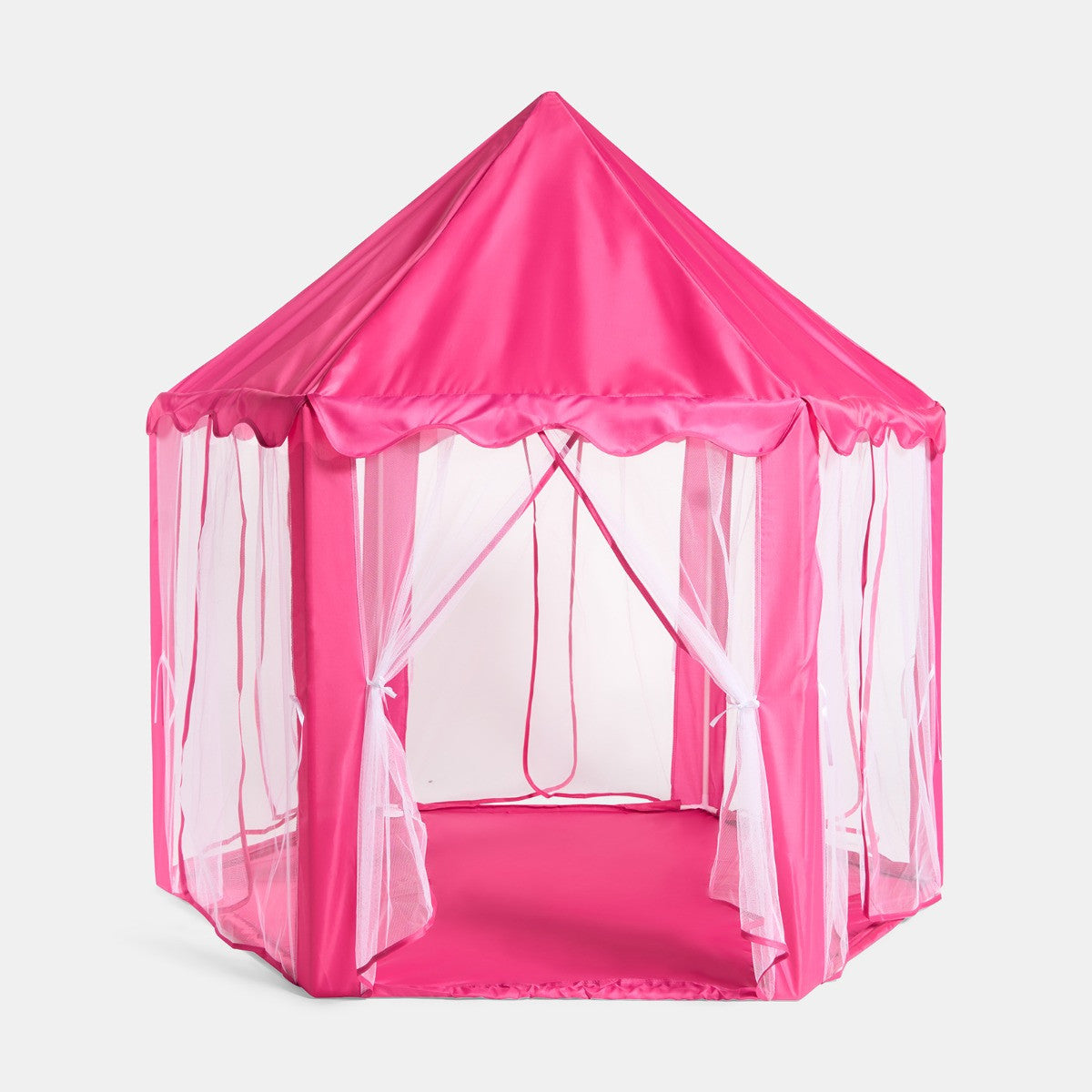 Kids Outdoor Play Tent with Curtains - Hot Pink or Multi - Truly Yours