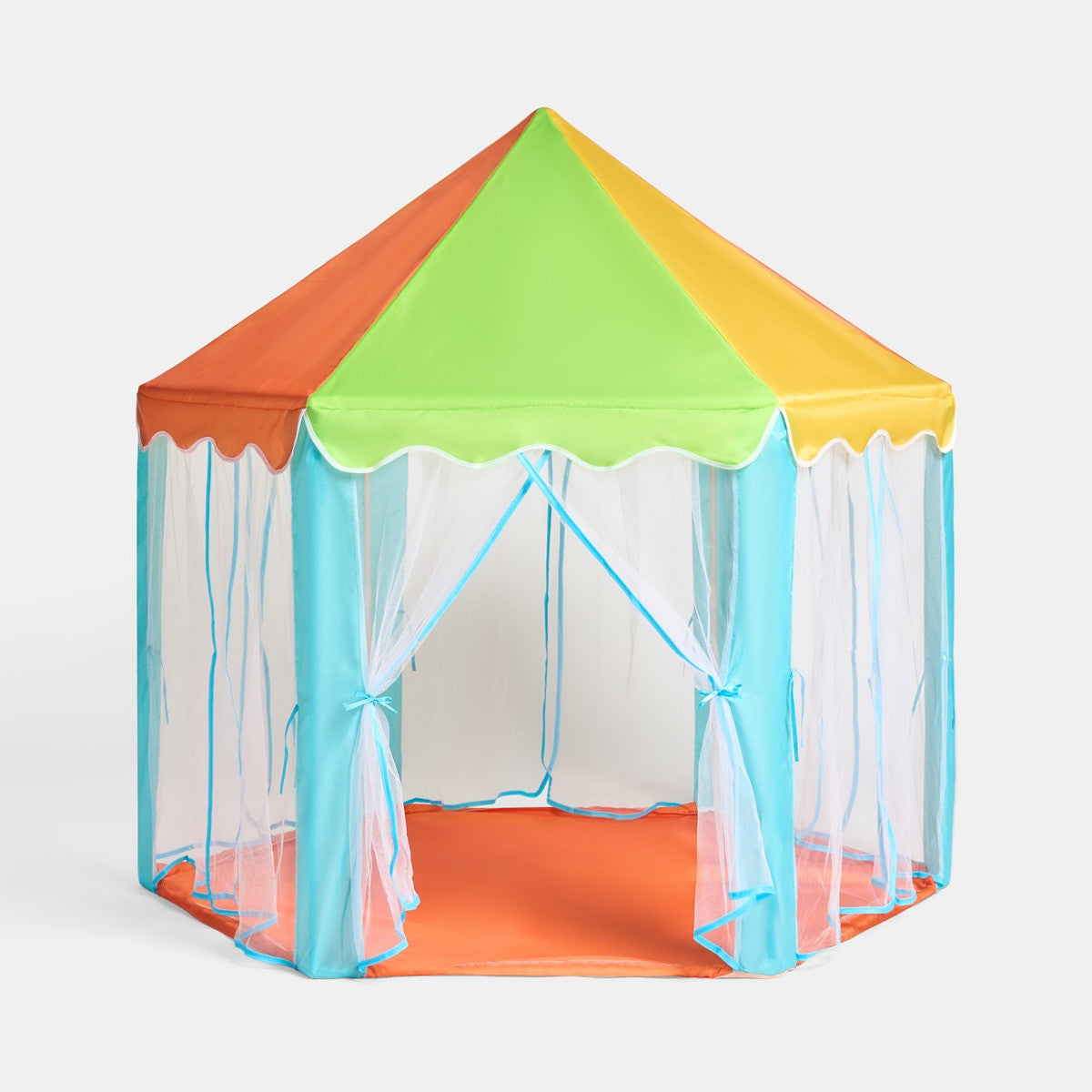Kids Outdoor Play Tent with Curtains - Hot Pink or Multi - Truly Yours