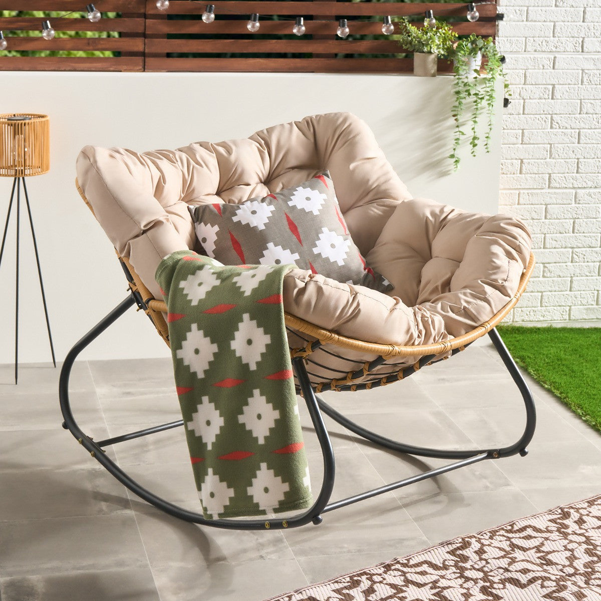 Bali Outdoor Rocking Chair - 3 Colours - Truly Yours