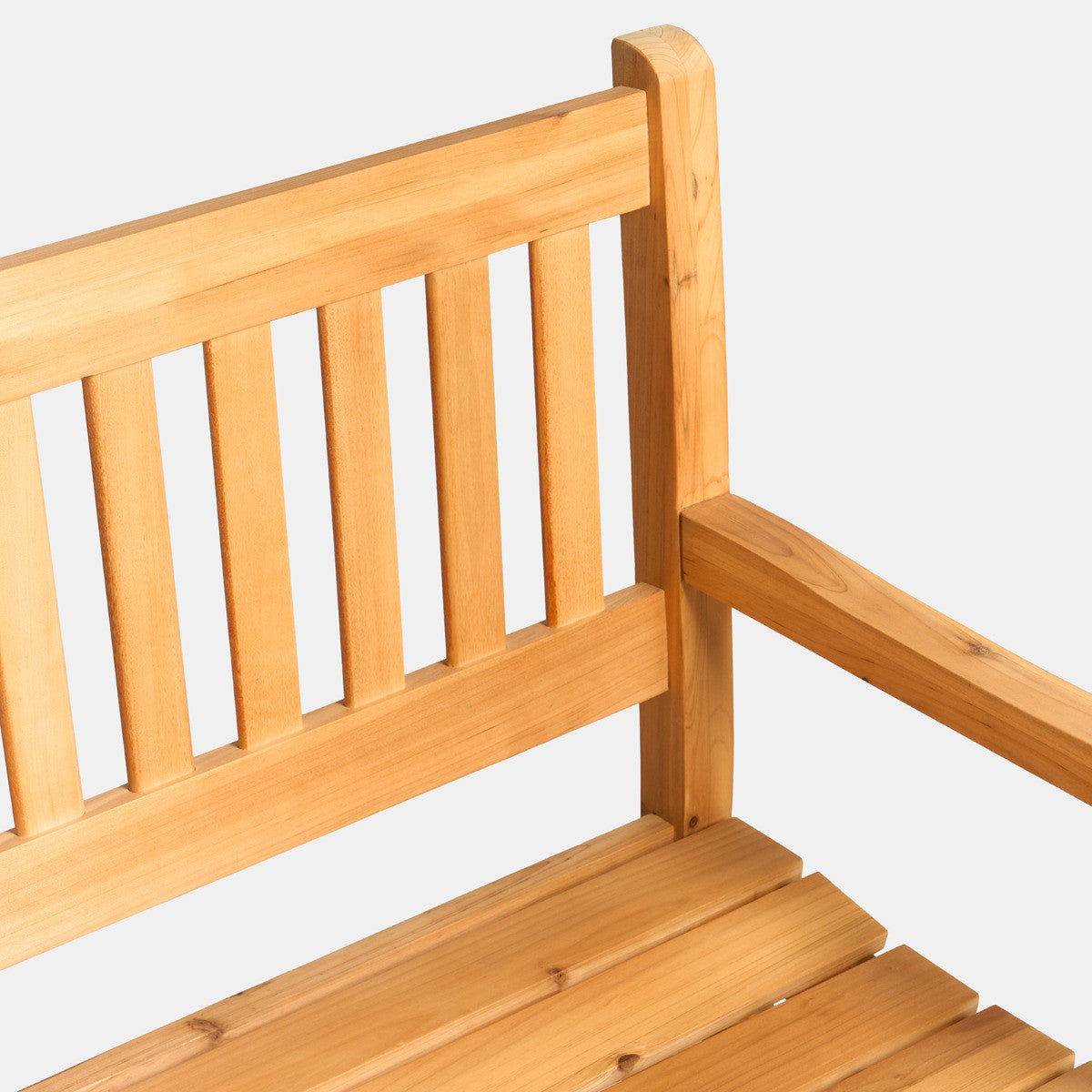 Seater Garden Bench - Natural - Truly Yours