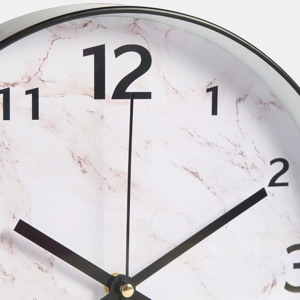Wall Clock - White Marble - Truly Yours