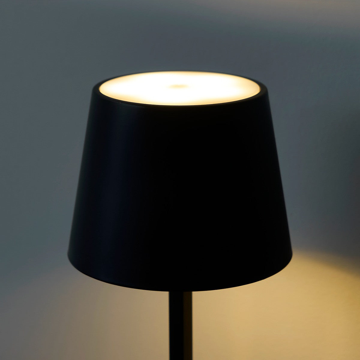 Battery Operated Lamp - Black Lamp