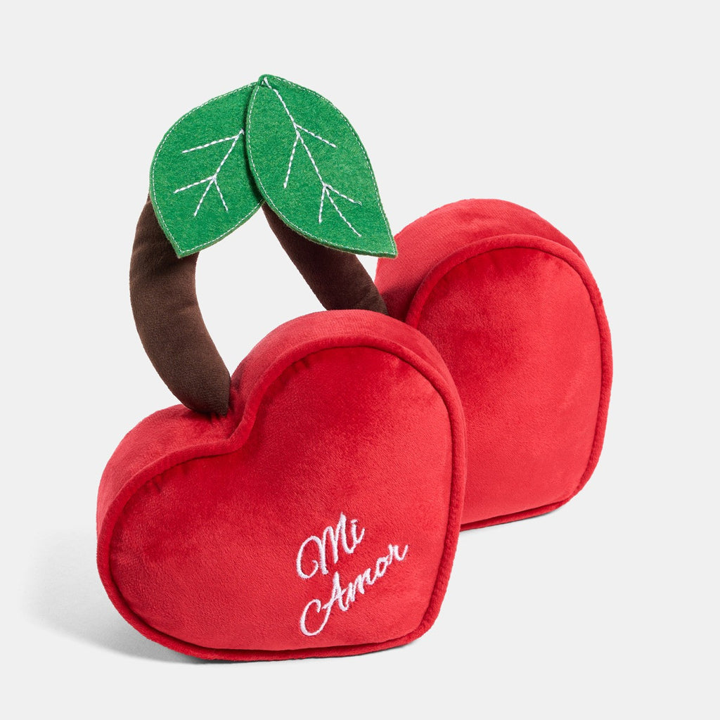 Heart Cherry Doorstop - Red