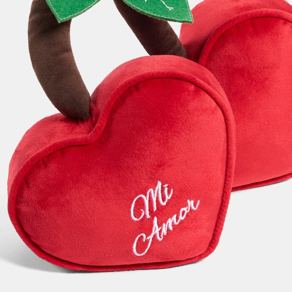 Heart Cherry Doorstop - Red