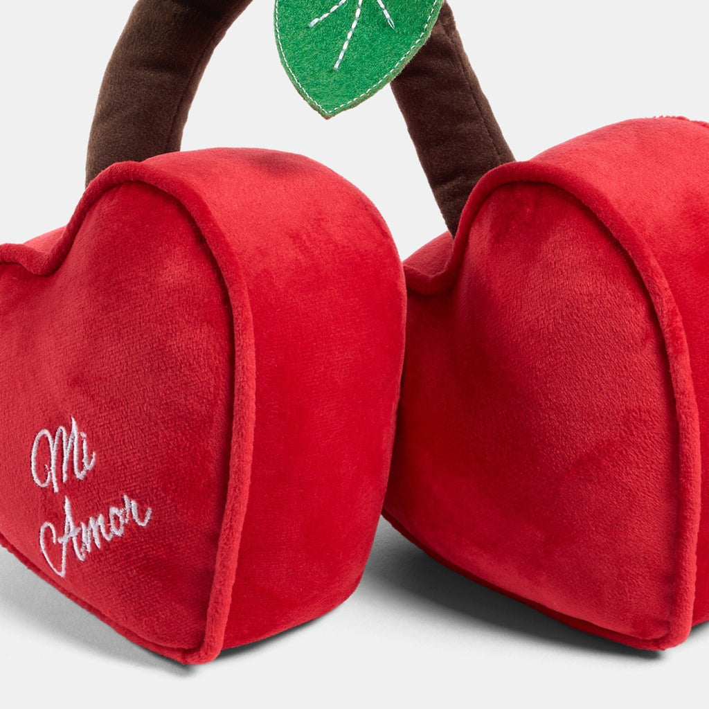 Heart Cherry Doorstop - Red