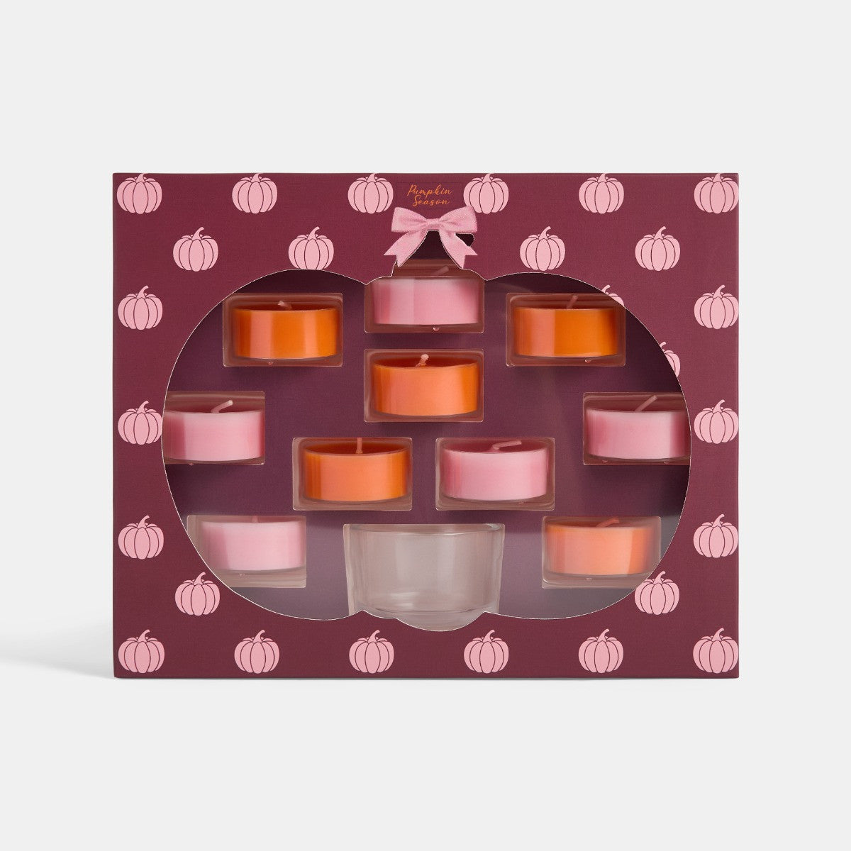 AUTUMN PUMPKIN TEALIGHTS