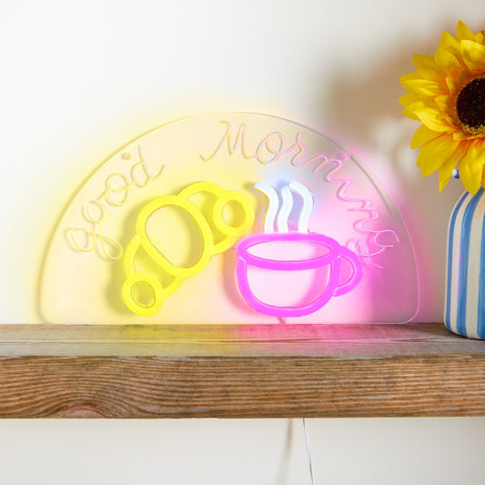 Breakfast Club LED Sign - Multi