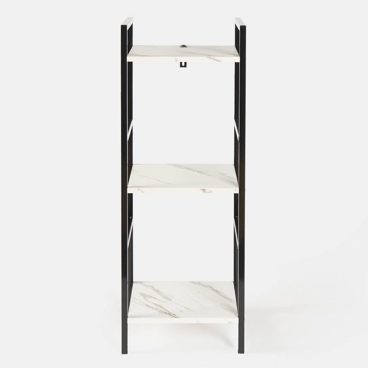 Manhattan Marble Effect 3-Tier Shelving Unit - Black/White - Truly Yours