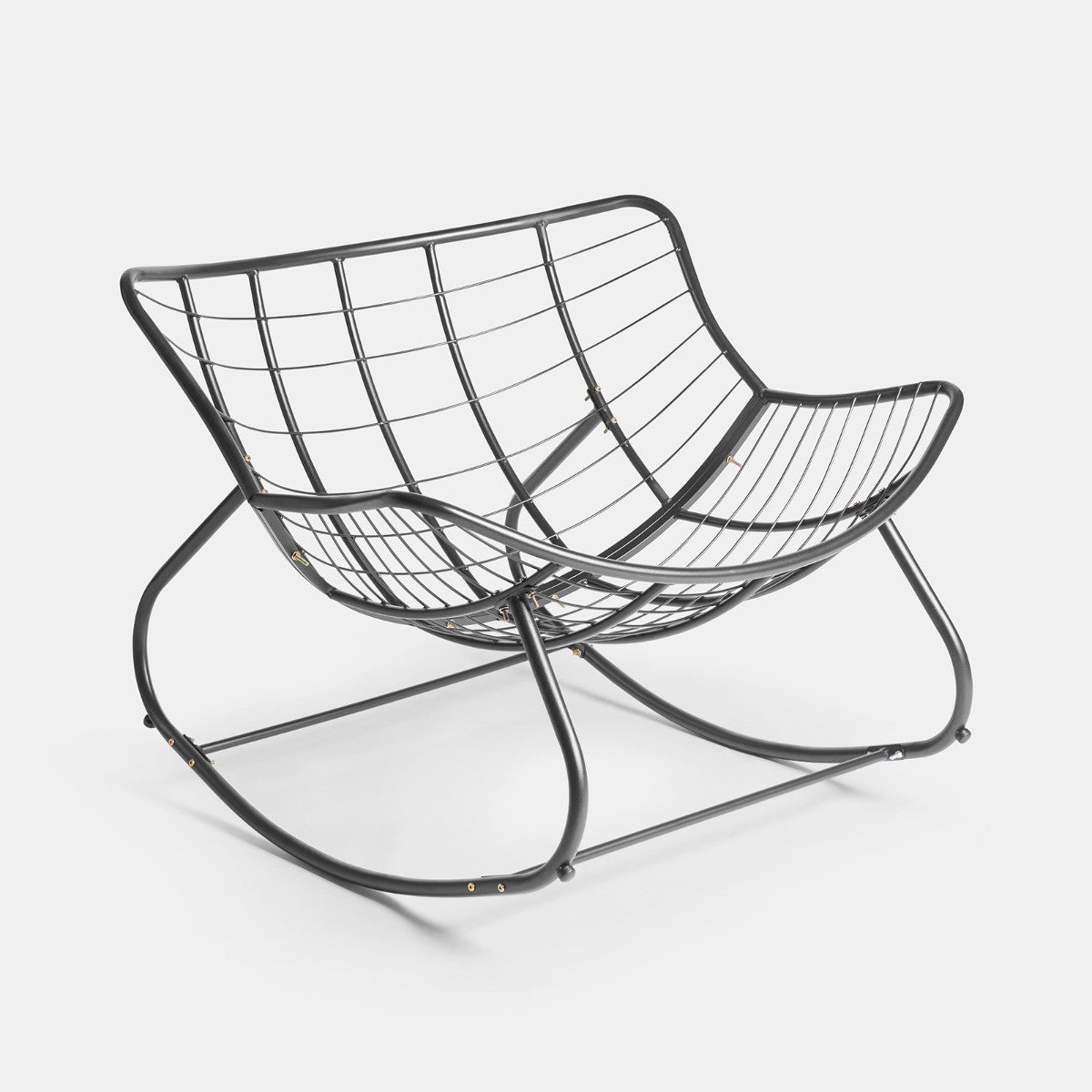 Ribbed Faux Fur Rocking Chair - 4 colours - Truly Yours