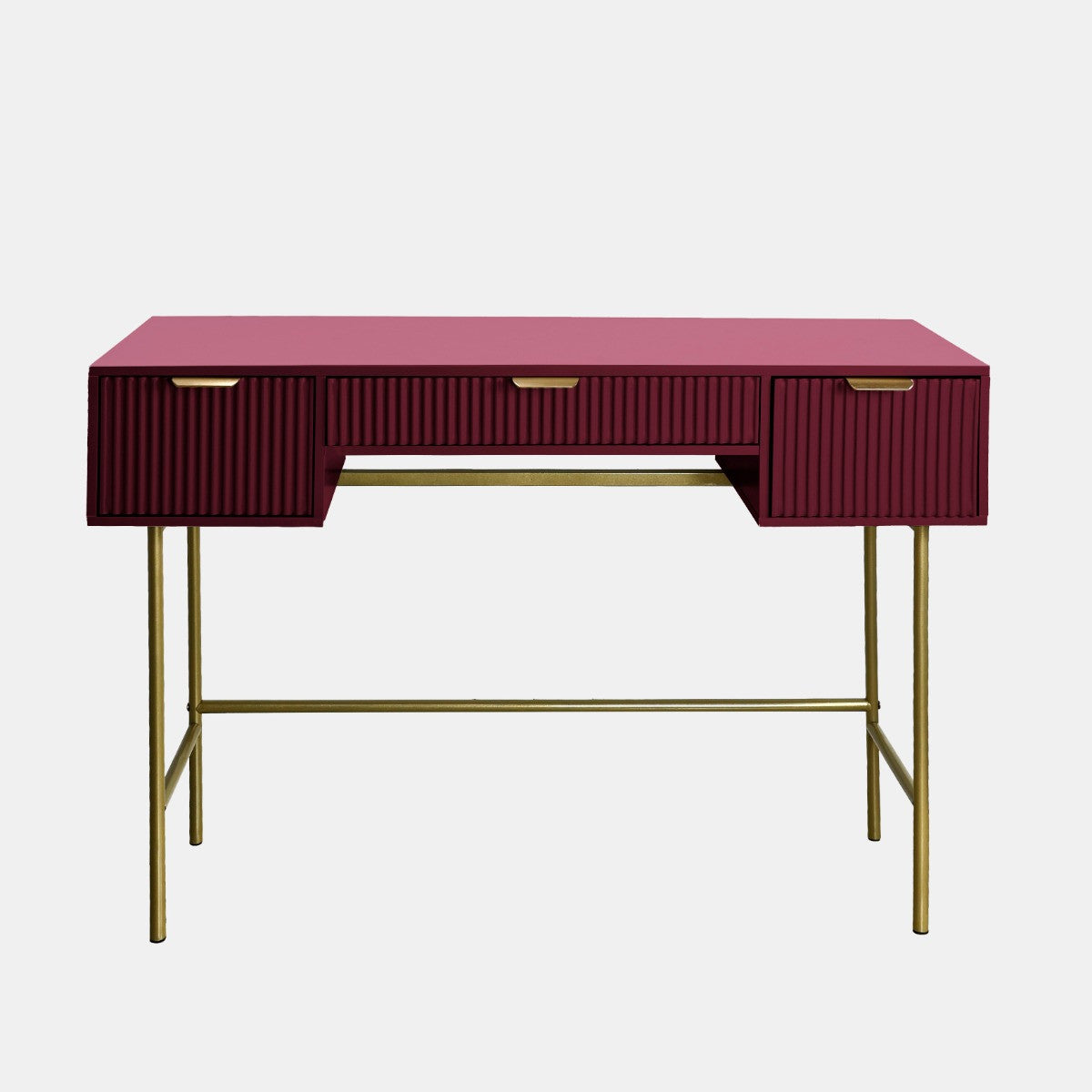 Luxury Ribbed Dressing Table - Dark Berry(PREORDER) - Truly Yours
