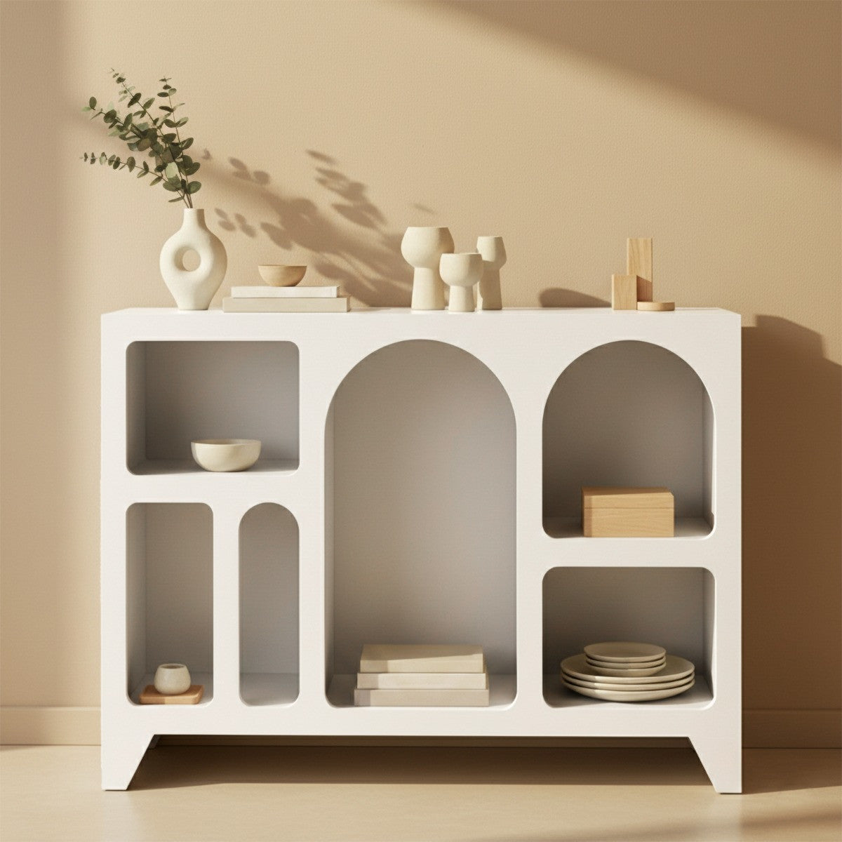 Arch Display Sideboard - White - Truly Yours