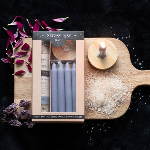 Stress Less Herbal Ritual Bath Kit Bath salts