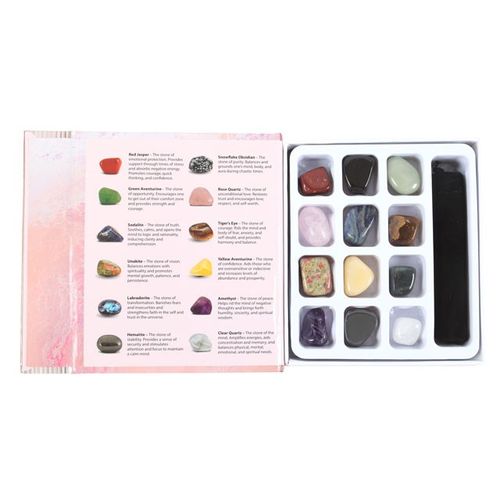 The Little Book of Crystal Healing Gift Set Crystals