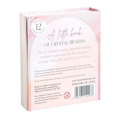 The Little Book of Crystal Healing Gift Set Crystals