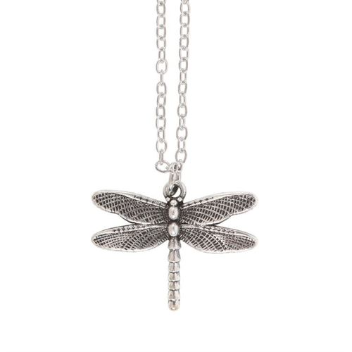 Dragonfly Necklace on Greeting Card - Truly Yours
