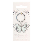 Butterflies Appear Keyring