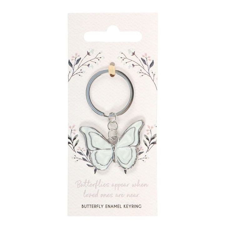 Butterflies Appear Keyring