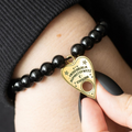 Talking Board Planchette Beaded Charm Bracelet - Truly Yours