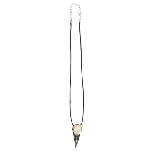Resin Crow Skull Necklace - Truly Yours
