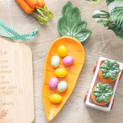 Carrot Shaped Serving Dish Dish