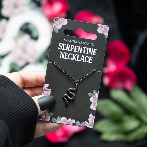 Snake Pendant Necklace - Truly Yours