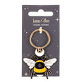 Forest Bee Enamel Keyring - Truly Yours