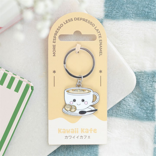 Kawaii Latte Keyring - Truly Yours