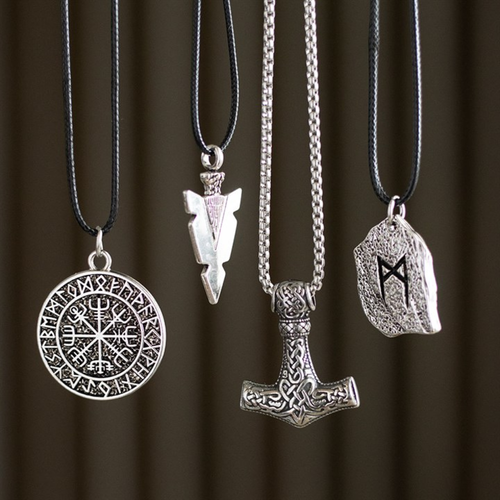 Vegvisir Viking Compass Viking Cord Necklace - Truly Yours