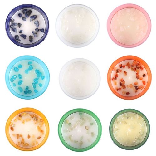 Set of 12 Zodiac Gemstone Candles - Truly Yours