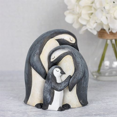 Penguin Family Ornament - Truly Yours