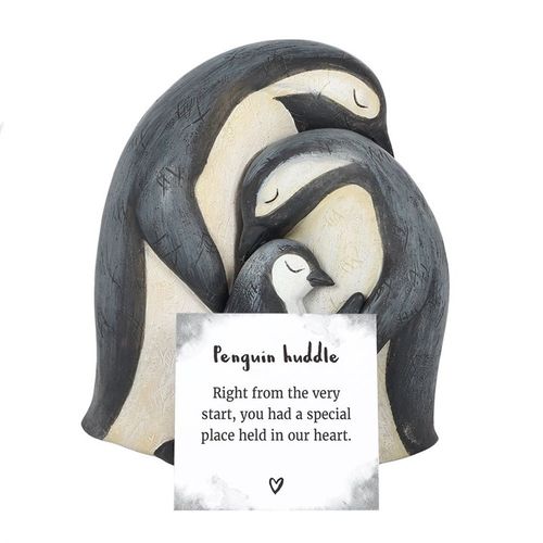 Penguin Family Ornament - Truly Yours