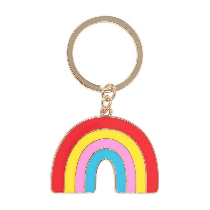 Be Kind to Your Mind Rainbow Keyring