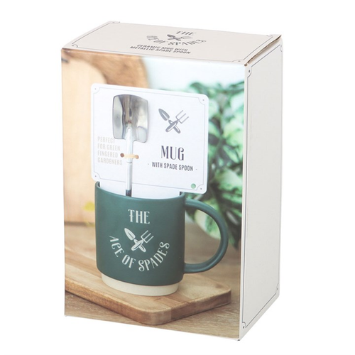 Ace of Spades Mug with Spade Spoon - Truly Yours