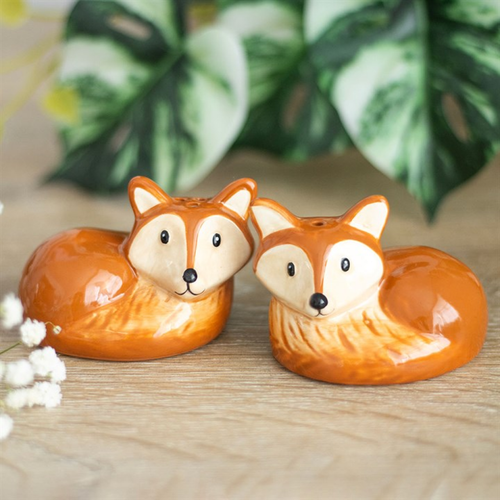 Fox Salt and Pepper Shakers - Truly Yours