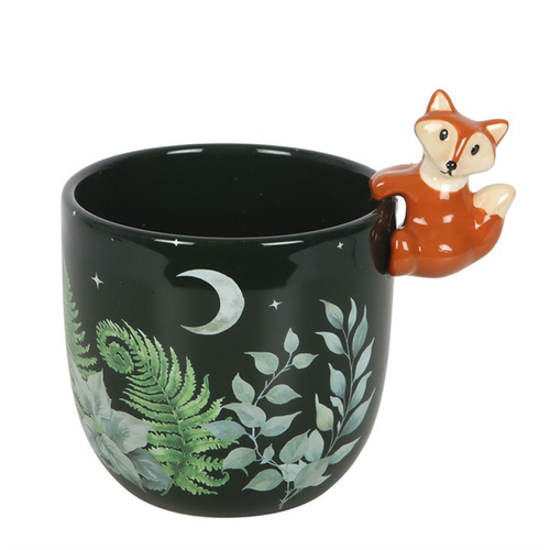 Green Forest Plant Pot with Fox - Truly Yours