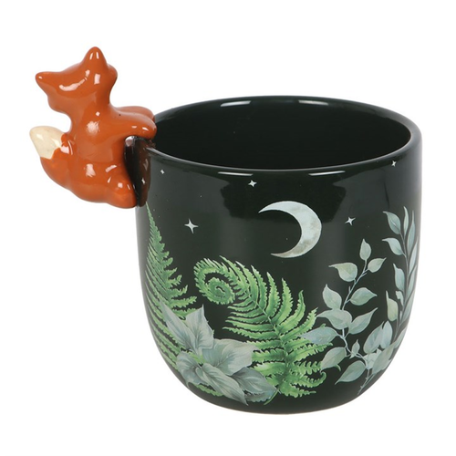 Green Forest Plant Pot with Fox - Truly Yours