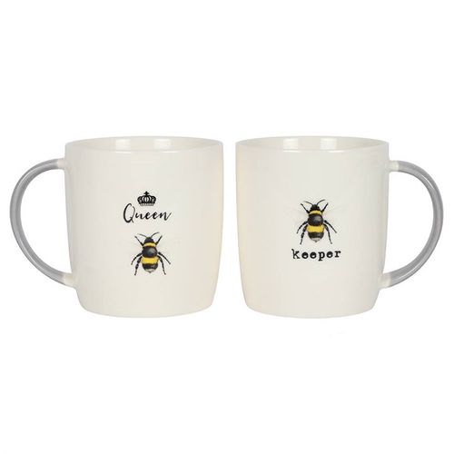 Queen Bee and Bee Keeper Mug Set - Truly Yours