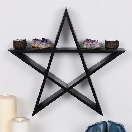 Pentagram Wall Shelf - Truly Yours