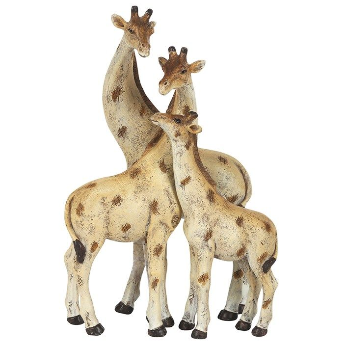Giraffe Family Ornament - Truly Yours