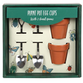 Plant Pot Egg Cup Set with Shovel Spoons - Truly Yours